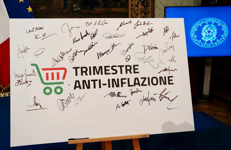 cos'è il trimestre anti inflazione